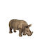 Dekorative Figuren Rhinoceros Bronzé 86 x 32 x 45 cm