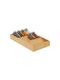 Relaxdays Spice Organizer from Bamboo Beige