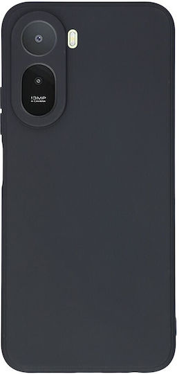 Xiaomi Redmi A7 Silicone Black Back Cover (Xiaomi Redmi A7 Pro)