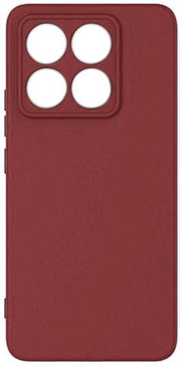 Back Cover Σιλικόνης Μπορντό (Xiaomi 17)