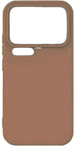 Back Cover Σιλικόνης Καφέ (Xiaomi 17 Pro Max)