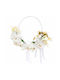Buchet De Mireasă Royal Hoop Design Exclusiv Orhidee Cala Lacrimioară 40x35 Cm