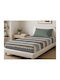 Set Bed Sheets for Single Bed 110x200cm Multicolour 2 Pieces