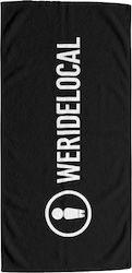 We Ride Local Strandtuch Schwarz We Ride Local Strandtuch Schwarz