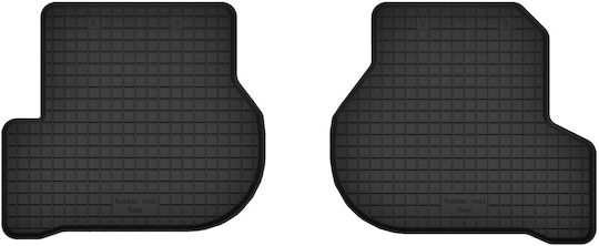 Wielganizator Rear Car Mats Universal 2 Pieces Suzuki Crossover Skoda Yeti Ford Edge 2009-2017 Black