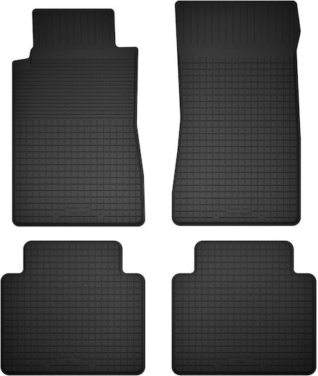 Car Rubber Mats Set 4 Pcs Universal Mercedes Sl R107 Long Fronts 1971-1989