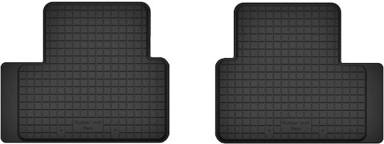 Car Rubber Mats Rear 2 Pcs Universal Fiat Punto I Hatchback 1992-1999