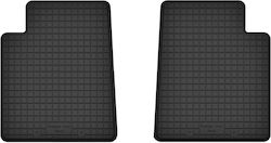 Car Rubber Mats Rear 2 Pcs Universal Porsche 944 Coupe 1976-1988