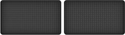 Rubber Car Mats Rear 2 Pcs Universal Peugeot 807 7 Seats 2002-2014