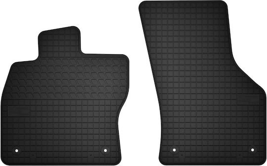 Front Rubber Mats Volkswagen Polo Vi Hatchback From 2017 To
