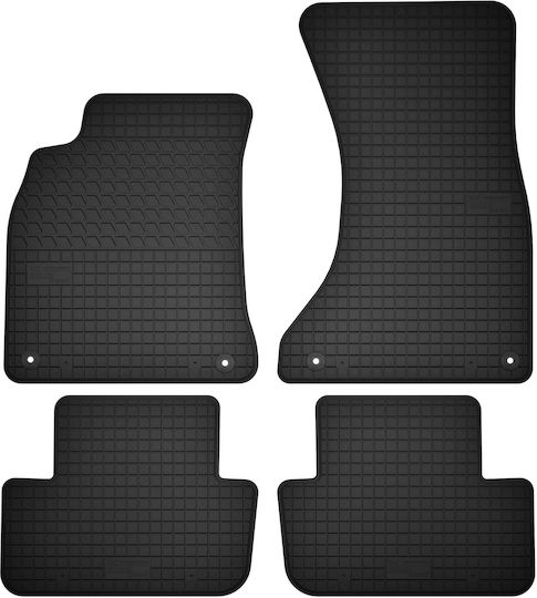 Rubber Mats Set Audi A4 B8 Sedan Wagon Avant Allroad From 2008 To 2015