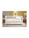 Dimcol Set Baby Crib Cotton Sheets Happy Safari 713 Multicolour 120x160cm 3 Pieces