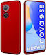 Alista Home Rückseite Umschlag Silikon Rot Huawei Nova 9 SE