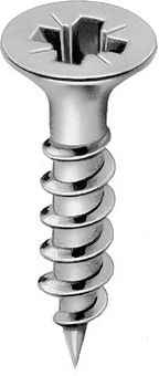 Essve Şurub Pentru Perete Uscat Galvanizat Cu Diametru M4.5 Şi Lungime 75mm
