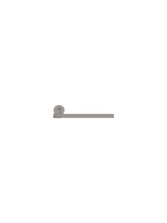 Sanco Dorian Single Bathroom Ring With Screws Gray