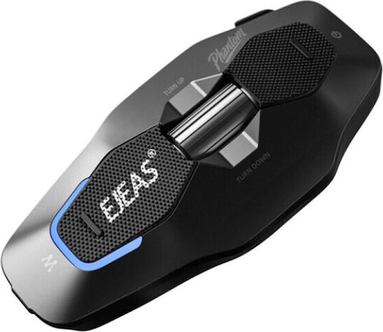 EJEAS X10 Plus Einzelne Gegensprechanlage Für Motorradhelm Mit Bluetooth