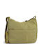 Fabric Women's Shoulder Bag Yellow