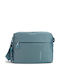 Fabric Women's Shoulder Bag Blue