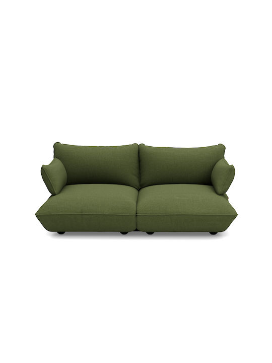 Sumo Триместен Диван Leaf Зелен 210x108x90см