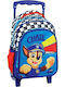 Gim Paw Patrol Σχολική Τσάντα Τρόλεϊ Νηπιαγωγείου Πολύχρωμη 12lt 2026