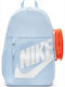 Nike Elemental Schulranzen Rucksack Kindergarten Blau mit Flaschenhalter 20Liter
