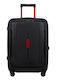 Samsonite Essens Βαλίτσα Ταξιδίου Καμπίνας Σκληρή Μαύρο/κόκκινο
