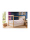 Dimcol Single Cotton Sheet Set The Floating Zoo 597 White-pink 160x240cm 2pcs