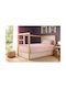 Dimcol Single Cotton Sheet Set Rabbit Garden 585 Pink 160x240cm 2pcs