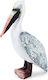 Garden Figurine Heron 20.5x10.5x28.5 Cm