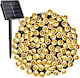 Alista Home Lustră Solară Ghirlandă cu Lumină Alb Caldă