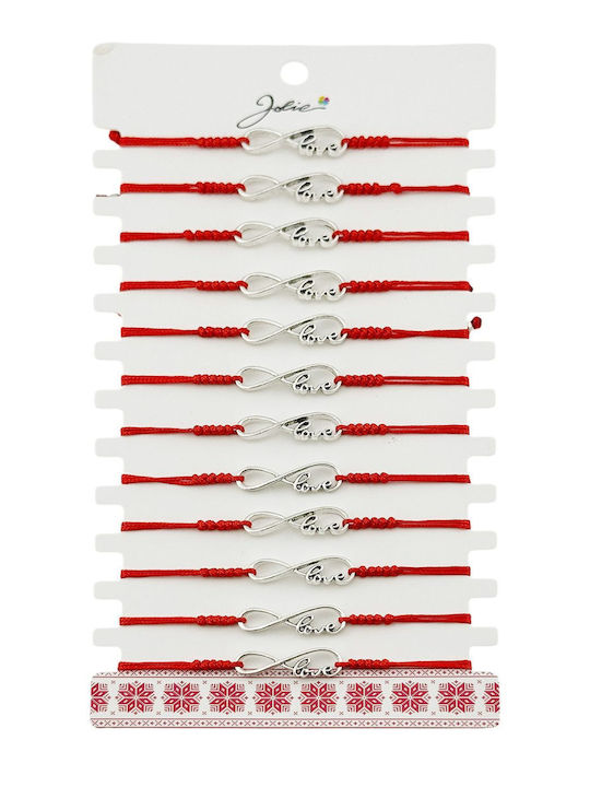 Alista Home Set Bratari Martisor Pentru Femei Cu Design Simbol Infinit Din Oțel 20cm