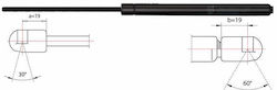 Metzger Trunk Shock Absorber 2110431