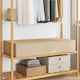 vidaXL Fabric Clothes Storage Box in Beige Colour 90x48x15cm 2 Pieces