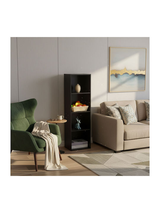 Bibliotecă Black 32x24x106 cm