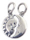 Alista Home Charm Lună din Argint cu Zircon
