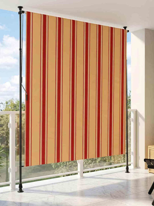 vidaXL Seitliche Zelt Terrasse mit LEDs Mehrfarbig 2x2.7m