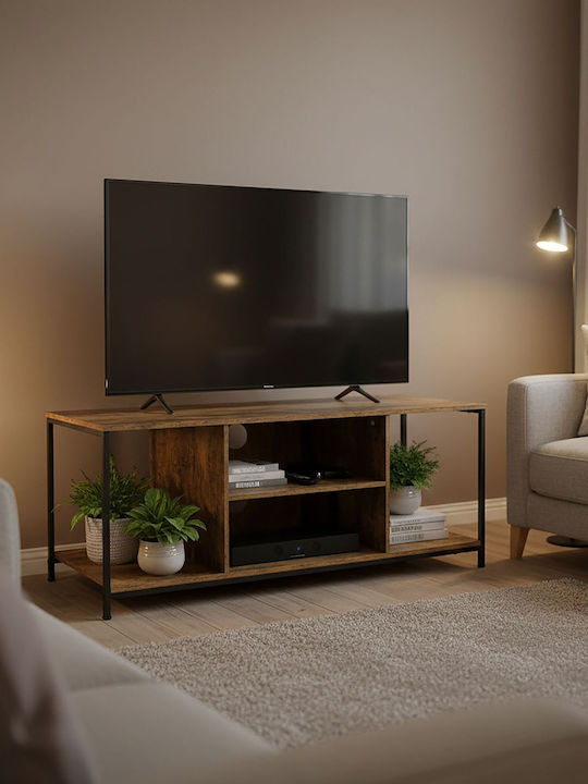 TV Stand Brown/Black M50xL120xH40cm