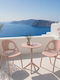 Garten- und Outdoor-Möbelsets für kleinen Raum Aria 3 Stück Dusty Pink