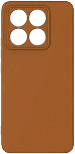 Xiaomi 17 Back Cover Silikon Braun