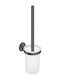 Sanco Glass Bronze Bathroom Toilet Brush