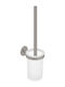 Sanco Glas Toilettenbürste Badezimmer Grau