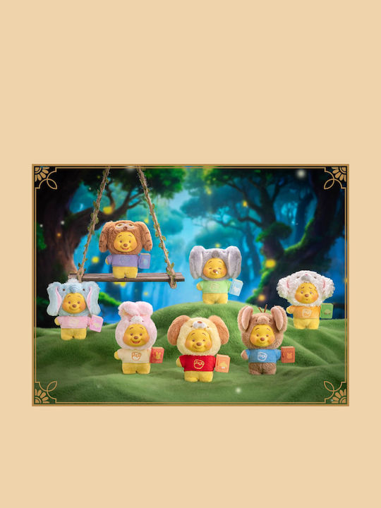Plushy Keychain Disney Winnie Pooh Storybook Series Vinyl Plush Blind Box 1pc 1pc Random Selection