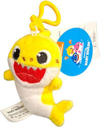 Baby Shark Κίτρινο Λούτρινο Μπρελόκ 8cm Nickelodeon