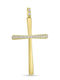 CHrysolithos Women's Gold Cross 14K Without Chain ST1515