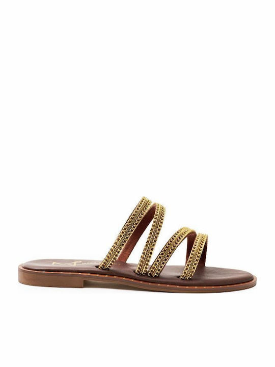 Leather Women's Anatomic Brown Sandals