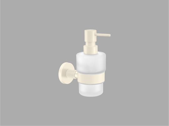 Sanco Dorian 121322-M102 Dispenser Montat Pe Perete Din Sticlă Bej