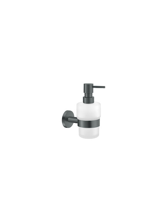 Sanco Gaea Επιτοίχιο Dispenser Γυάλινο Γκρι