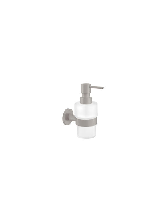 Sanco Gaea Επιτοίχιο Dispenser Γυάλινο Γκρι