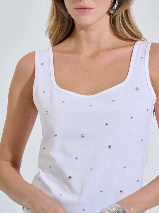 Bill Cost Women's Cotton Top with Spaghetti Str...