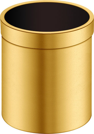 Sanco Metallisches Badezimmer Behälter 5lt Gold